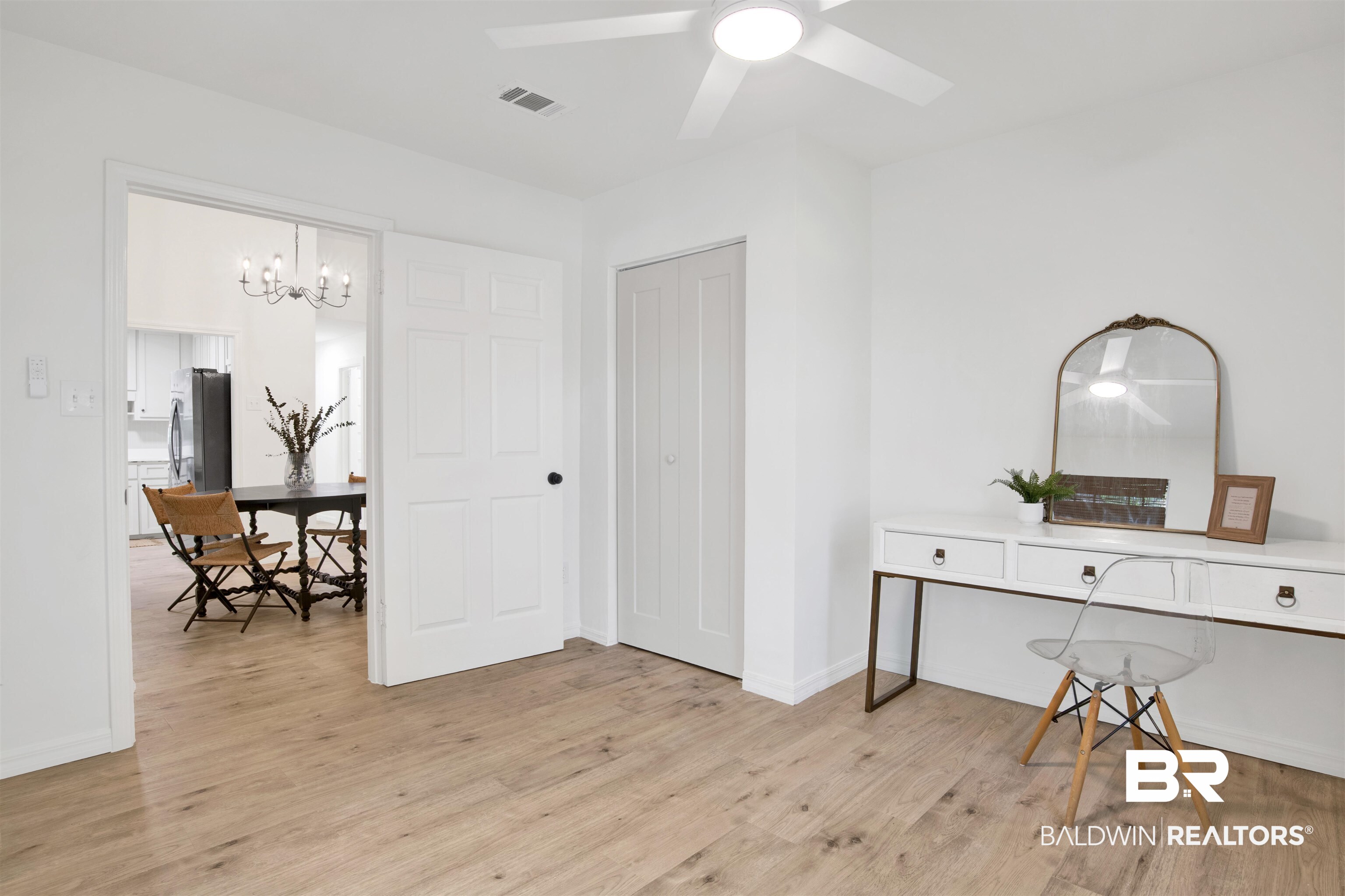 317 Lee Street Chickasaw, AL 36611 - Photo 23 of 40 Bedroom 3, features closet and blinds.
