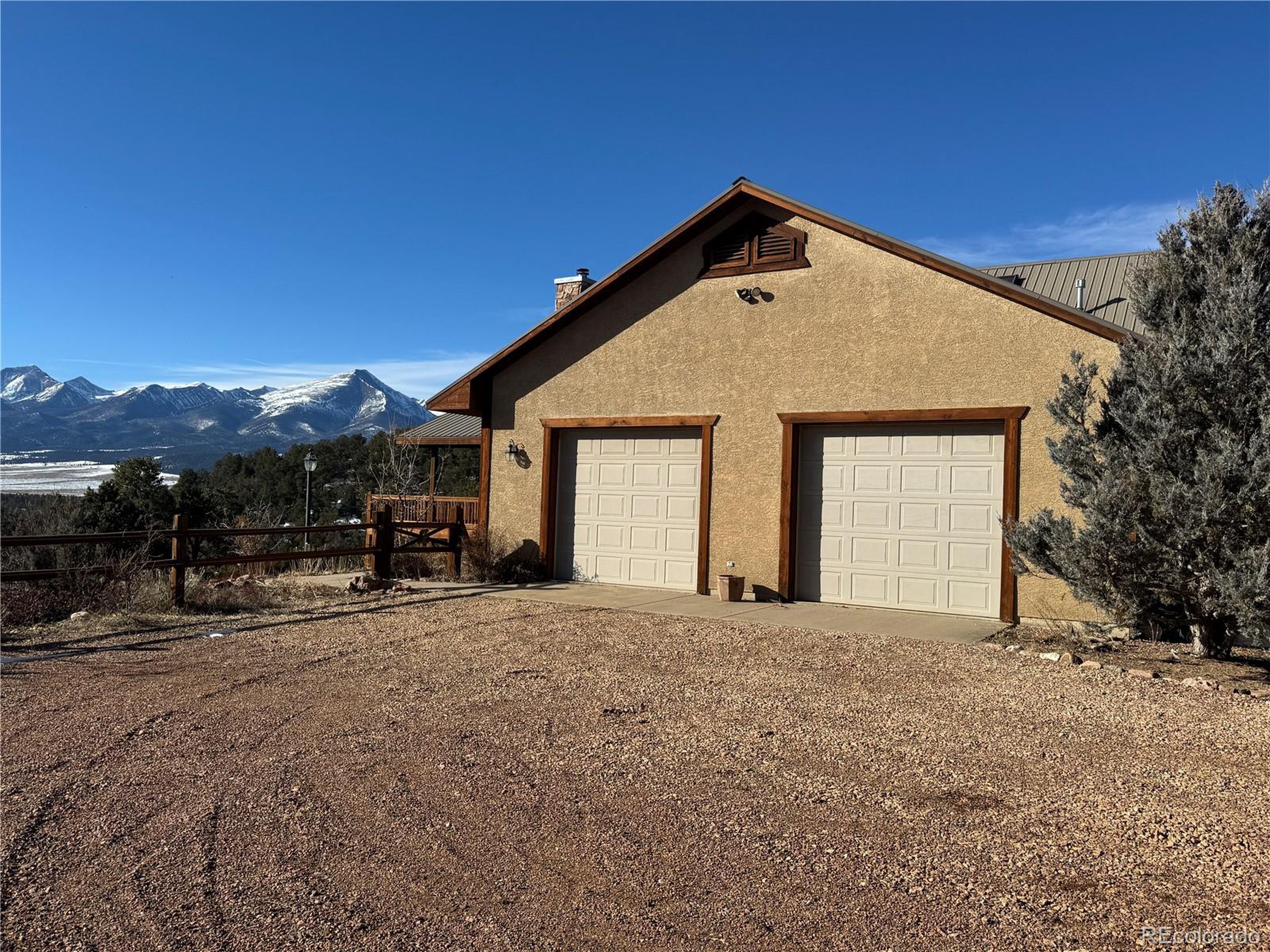 200 Moffat Road Cotopaxi, CO 81223 - Photo 28 of 42 a view of a house with a yard and covered with snow