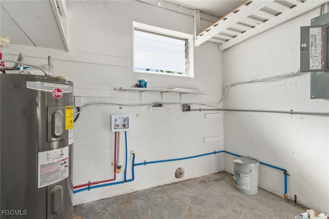 2754 Shoreview Drive Naples, FL 34112 - Photo 11 of 18 a view of storage and utility room with a sink