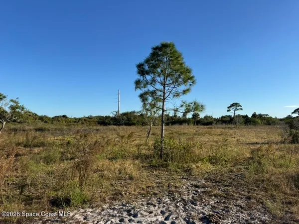a view of a town with mountains in the background