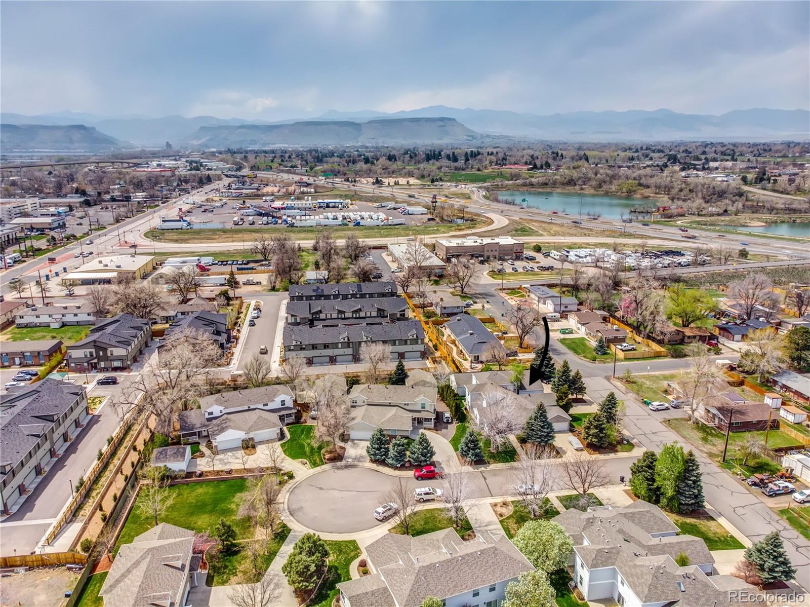 11690 West 46th Avenue Wheat Ridge, CO 80033 - Photo 33 of 33 an aerial view of a city