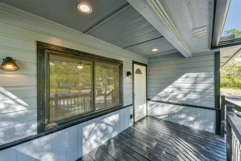 a view of front door