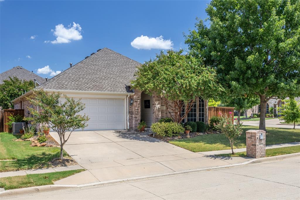 4569 Sheldon Trail Fort Worth, TX 76244 - Photo 1 of 1 a front view of a house with garden