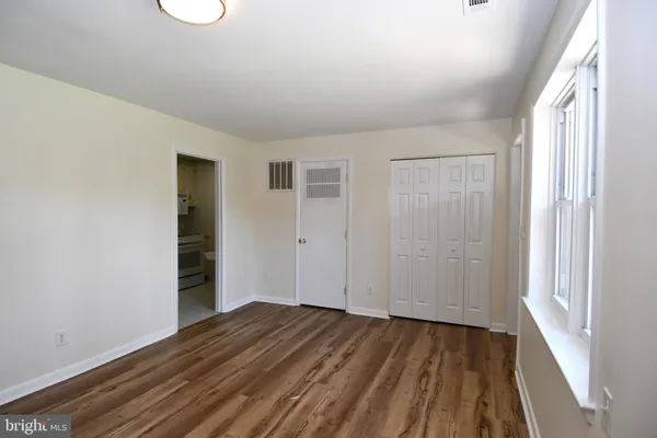 wooden floor in an empty room
