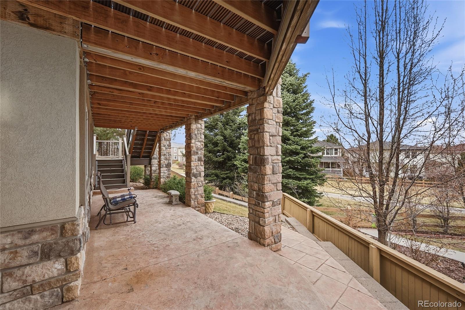 2626 Pemberly Avenue Highlands Ranch, CO 80126 - Photo 38 of 49 a view of outdoor space with seating area
