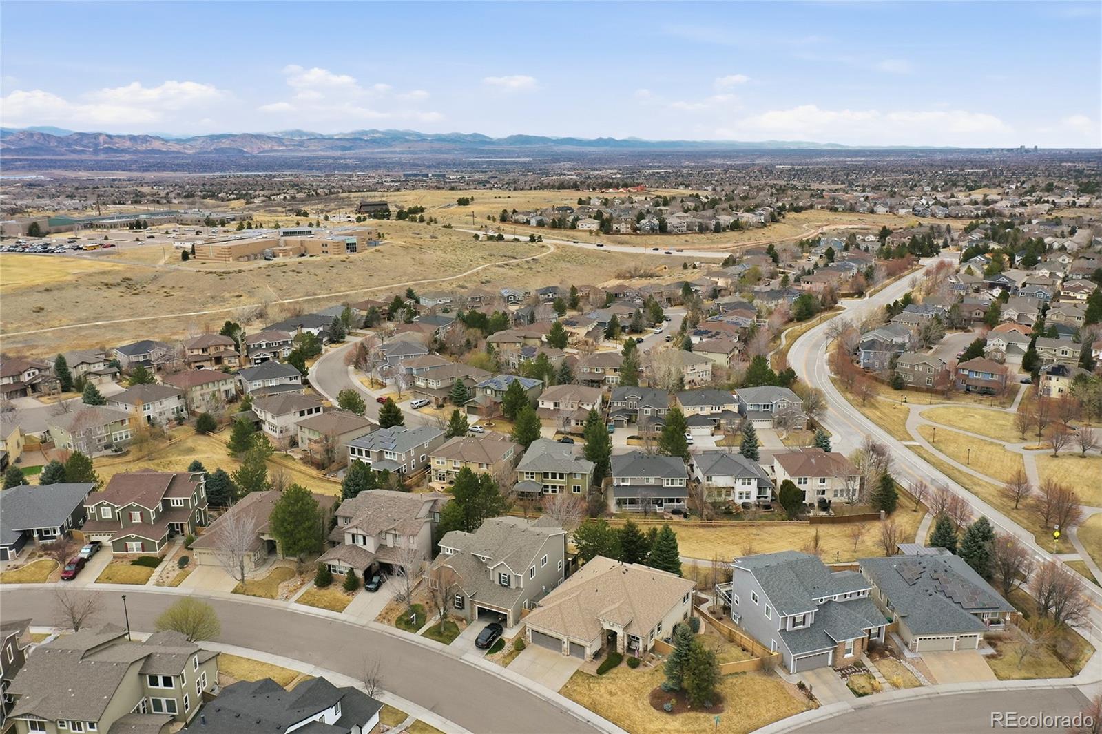 2626 Pemberly Avenue Highlands Ranch, CO 80126 - Photo 45 of 49 a view of a city