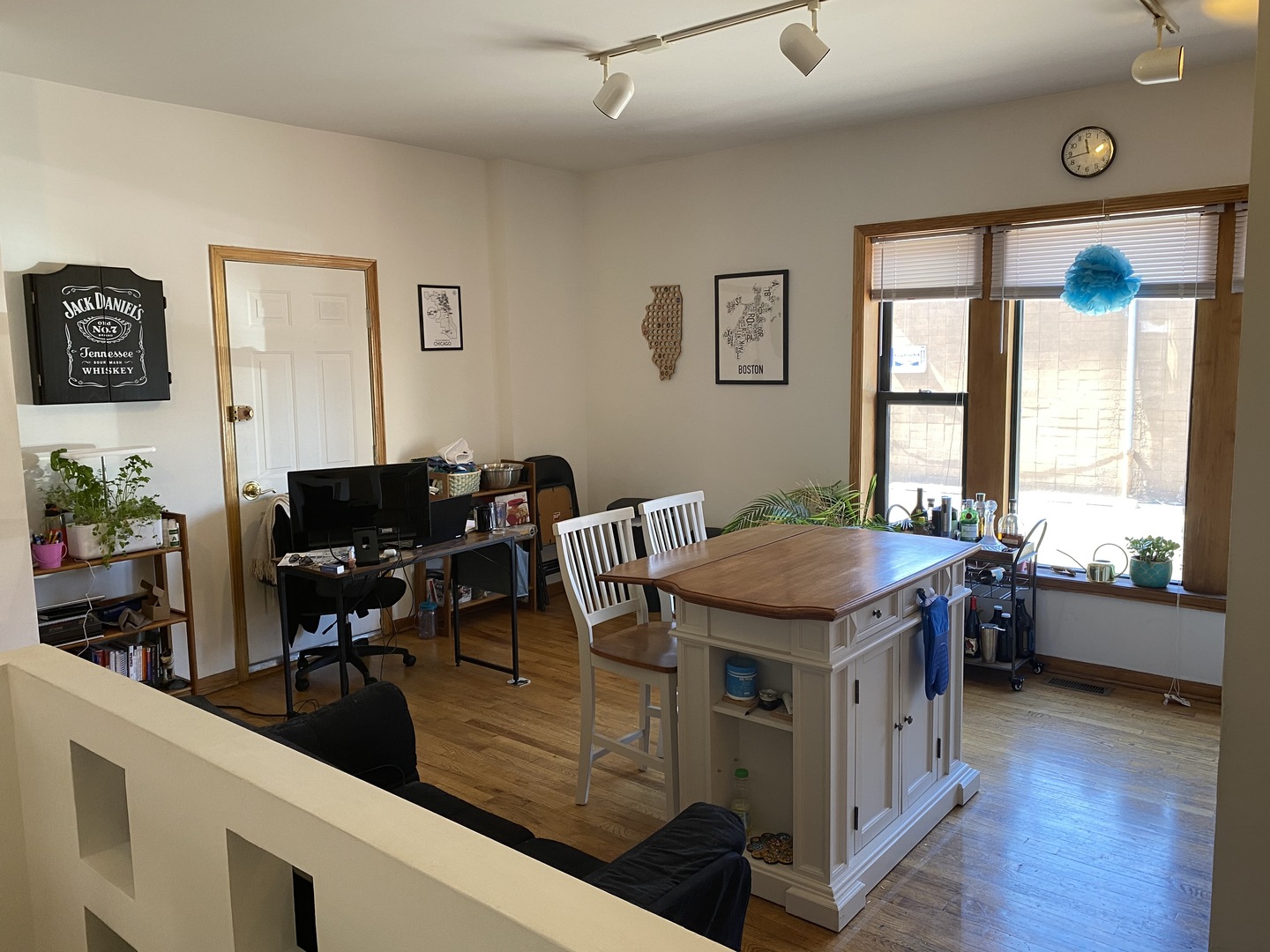 632 West Patterson Avenue, Unit 1N Chicago, IL 60613 - Photo 9 of 17 a view of a dining room with furniture window and wooden floor