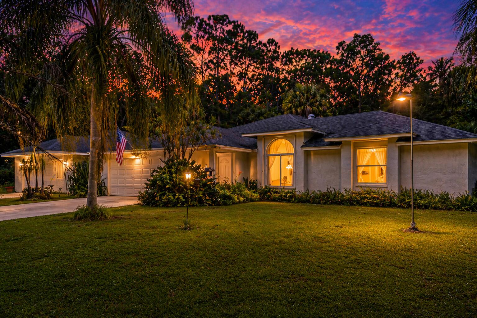 15884 N Road Loxahatchee Groves, FL 33470 - Photo 2 of 46 Evening 1