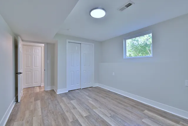 wooden floor in an empty room