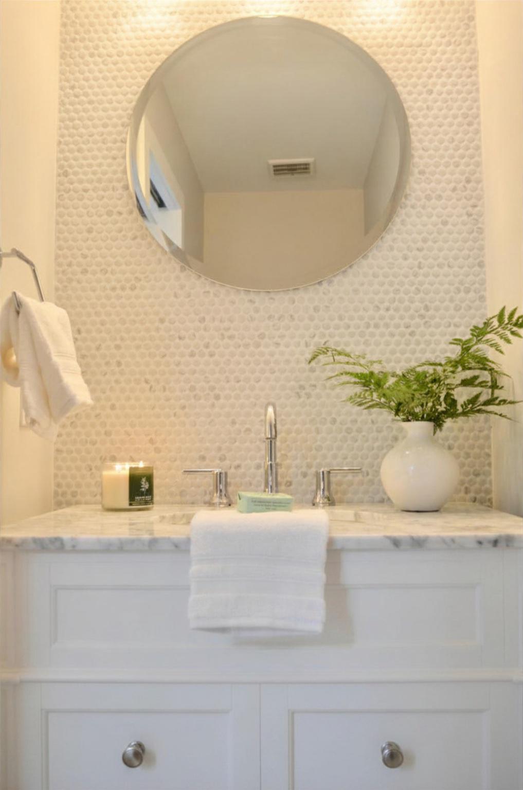 316 Fox Run Exton, PA 19341 - Photo 8 of 21 a bathroom with a sink and a mirror