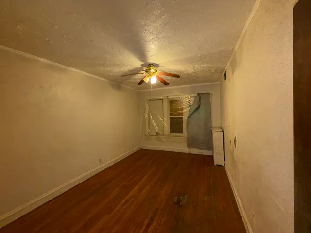 a view of a livingroom with a chandelier