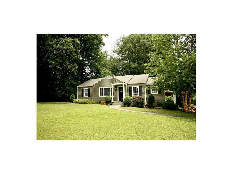 2469 Thompson Road Northeast Atlanta, GA 30319 - Photo 1 of 1 Exterior Front. Curb appeal doesn t get any better than this...