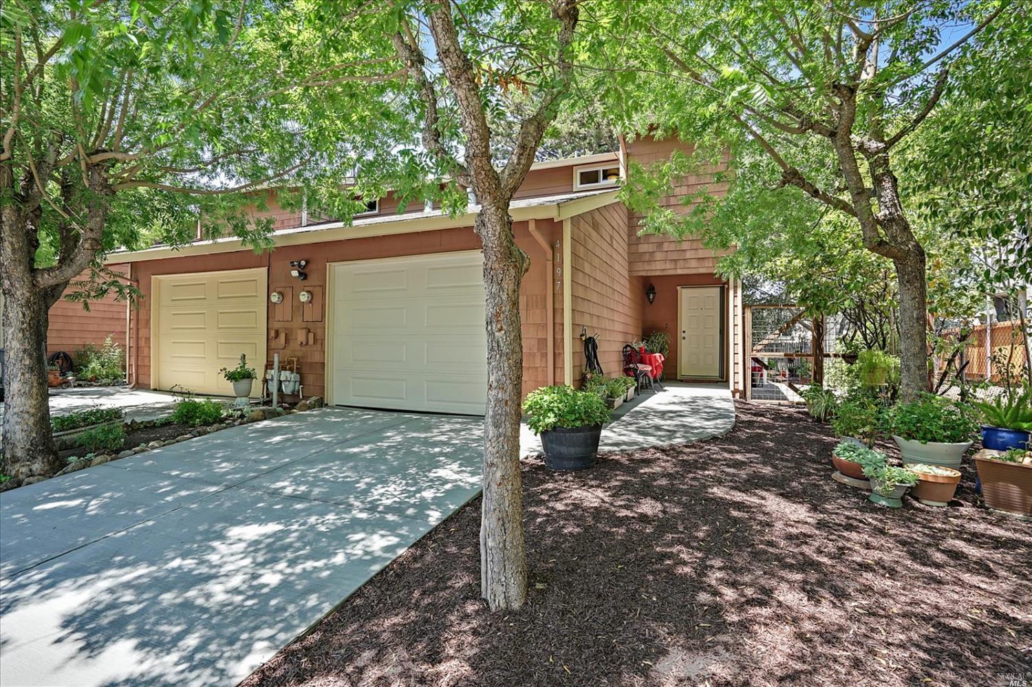 4197 Highway 12 Santa Rosa, CA 95409 - Photo 1 of 1 a front view of a house with garden
