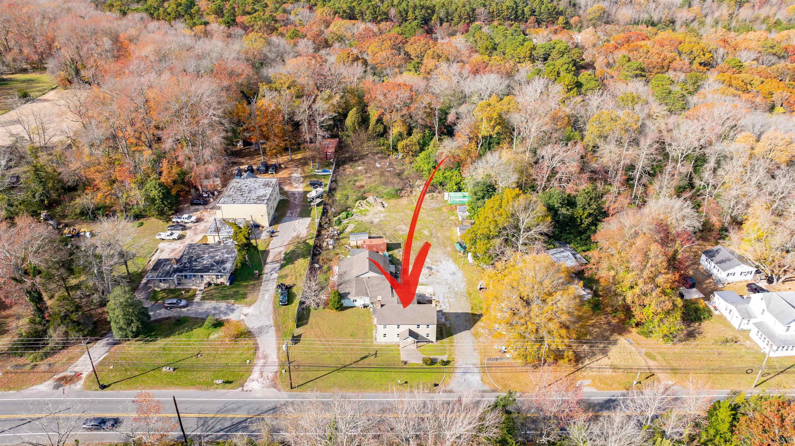 1219 Highway 9 Burleigh, NJ 08210 - Photo 4 of 9 a view of entryway with tree