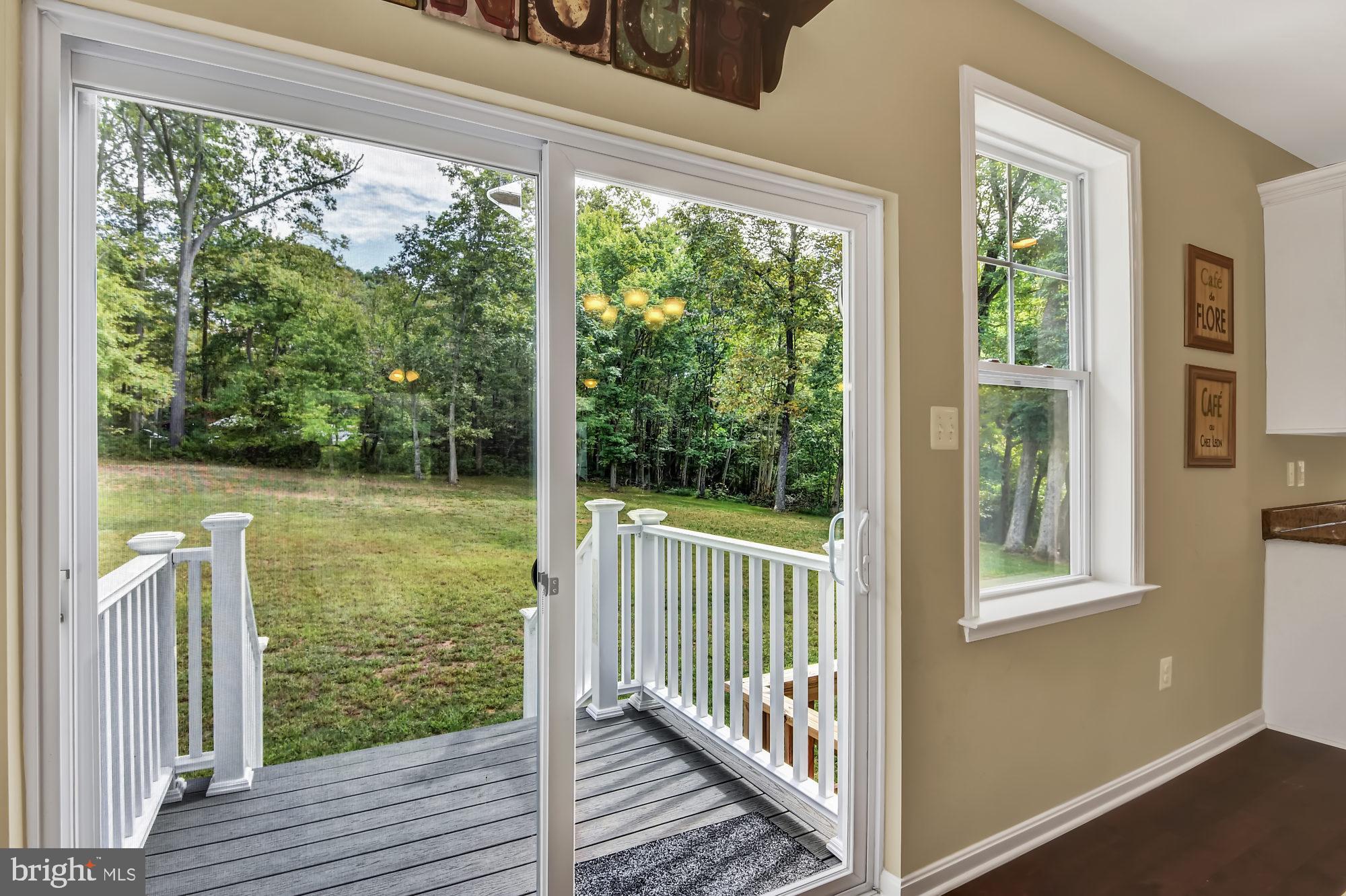 20001 Gunpowder Road Manchester, MD 21102 - Photo 9 of 28 Sliding door leads to Trex deck