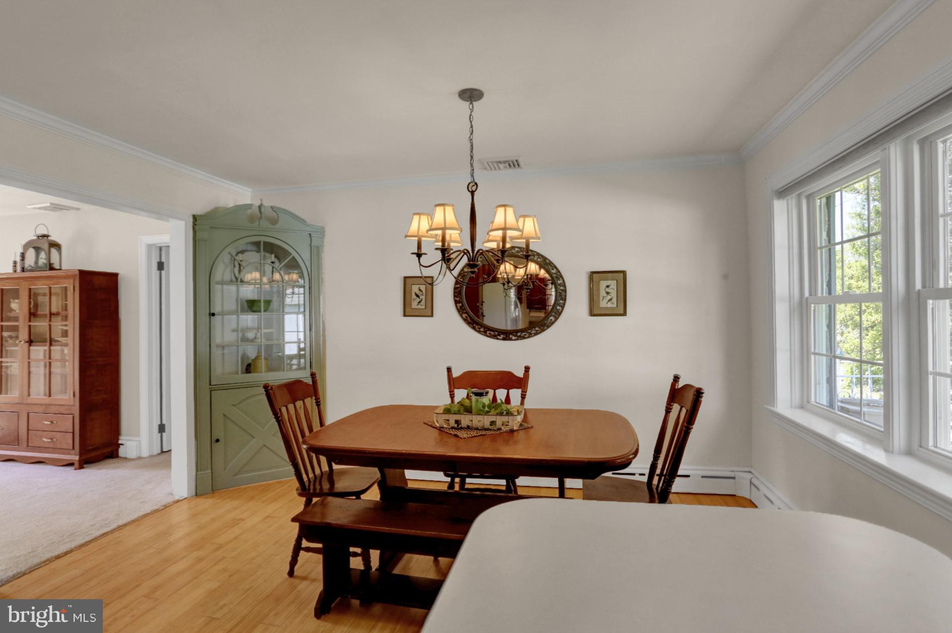 1454 Geigertown Road Birdsboro, PA 19508 - Photo 8 of 38 Built-in corner cupboard in dining room
