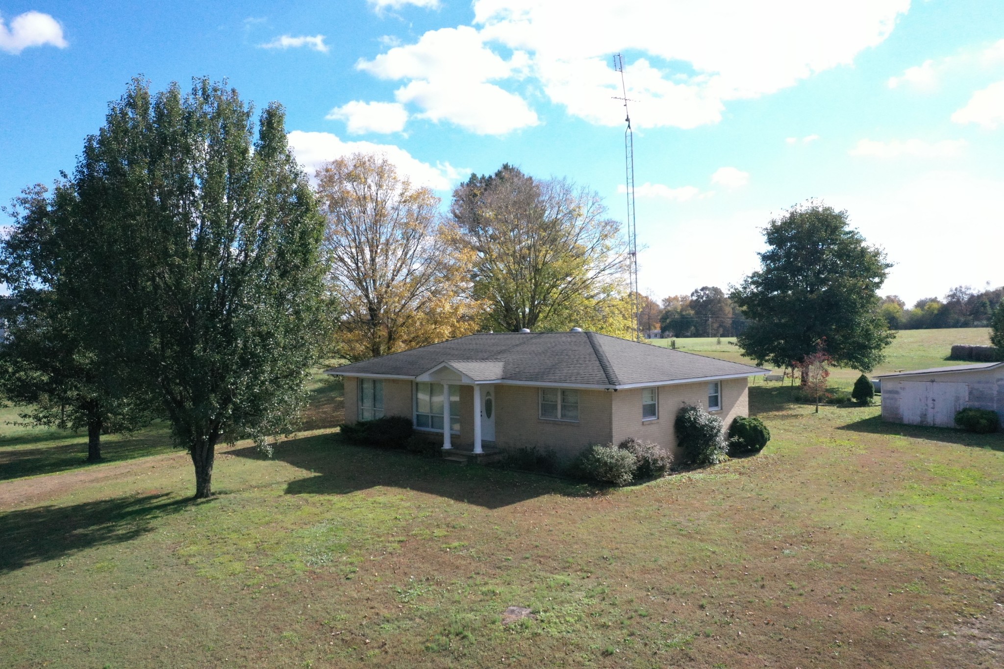 341 Busby Road Loretto, TN 38469 - Photo 8 of 42 a view of a house with backyard and a tree