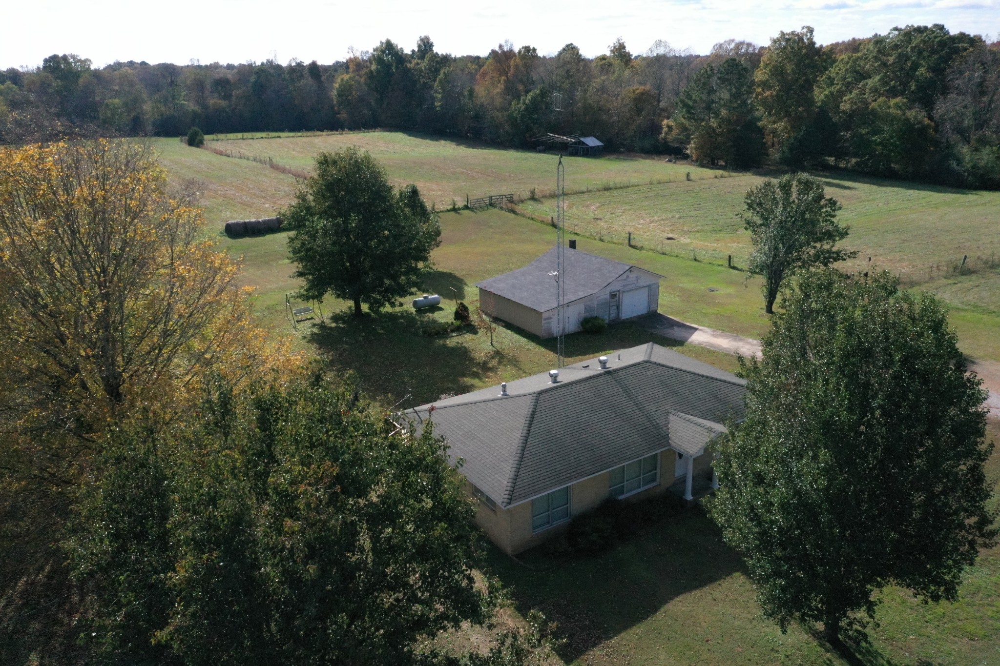 341 Busby Road Loretto, TN 38469 - Photo 9 of 42 a view of a lake with a yard