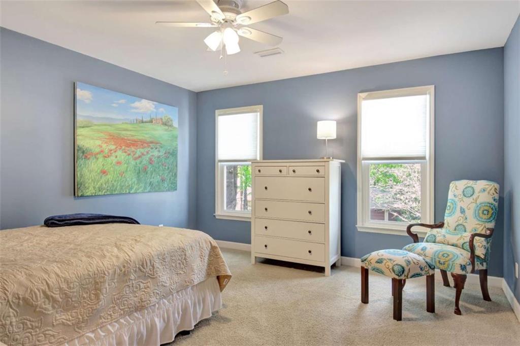 110 Sandtrap Ridge Peachtree City, GA 30269 - Photo 53 of 85 a bedroom with a bed and a window