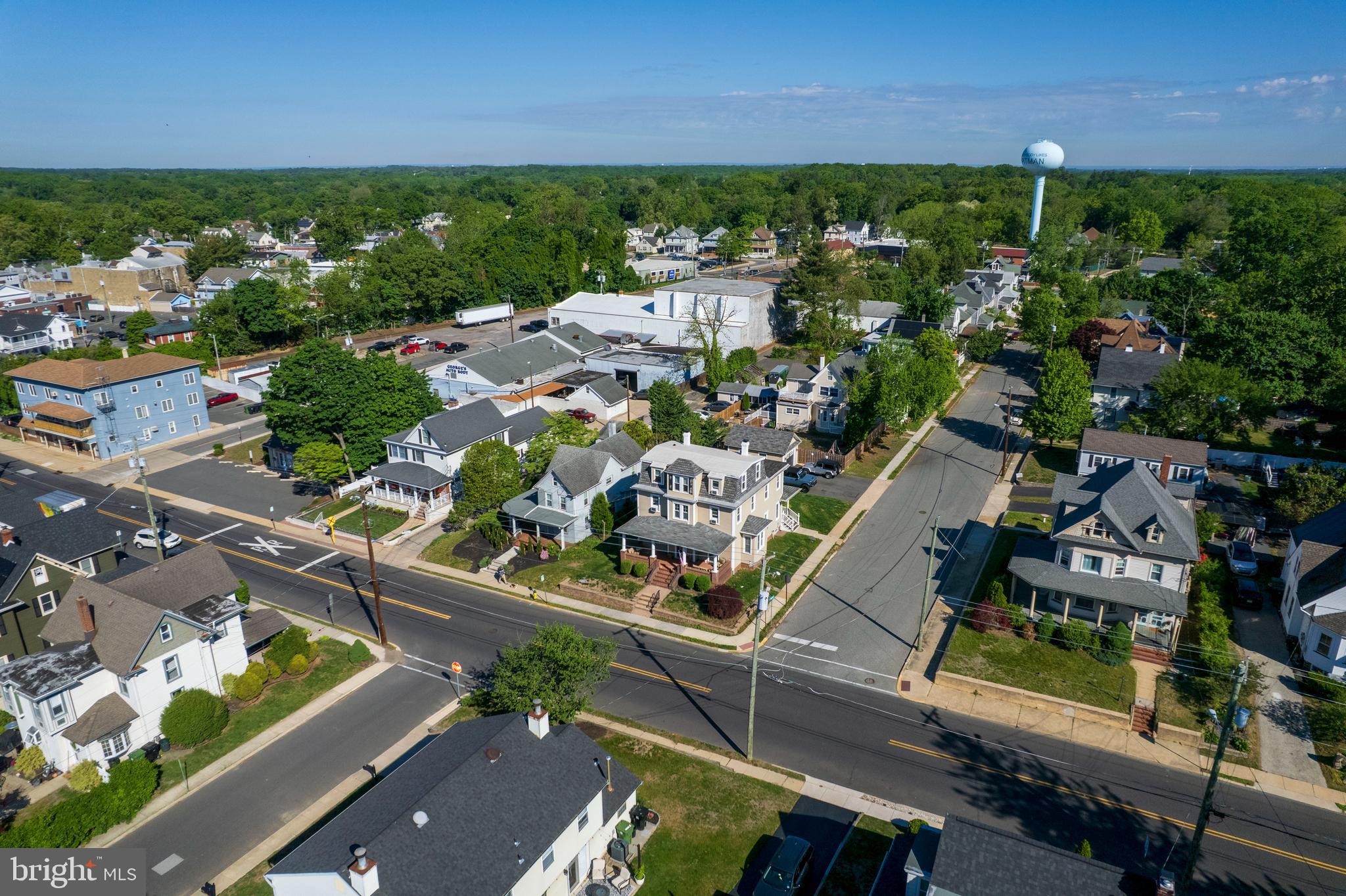 74 Pitman Avenue, Unit B Pitman, NJ 08071 - Photo 19 of 30 an aerial view of a house with a garden