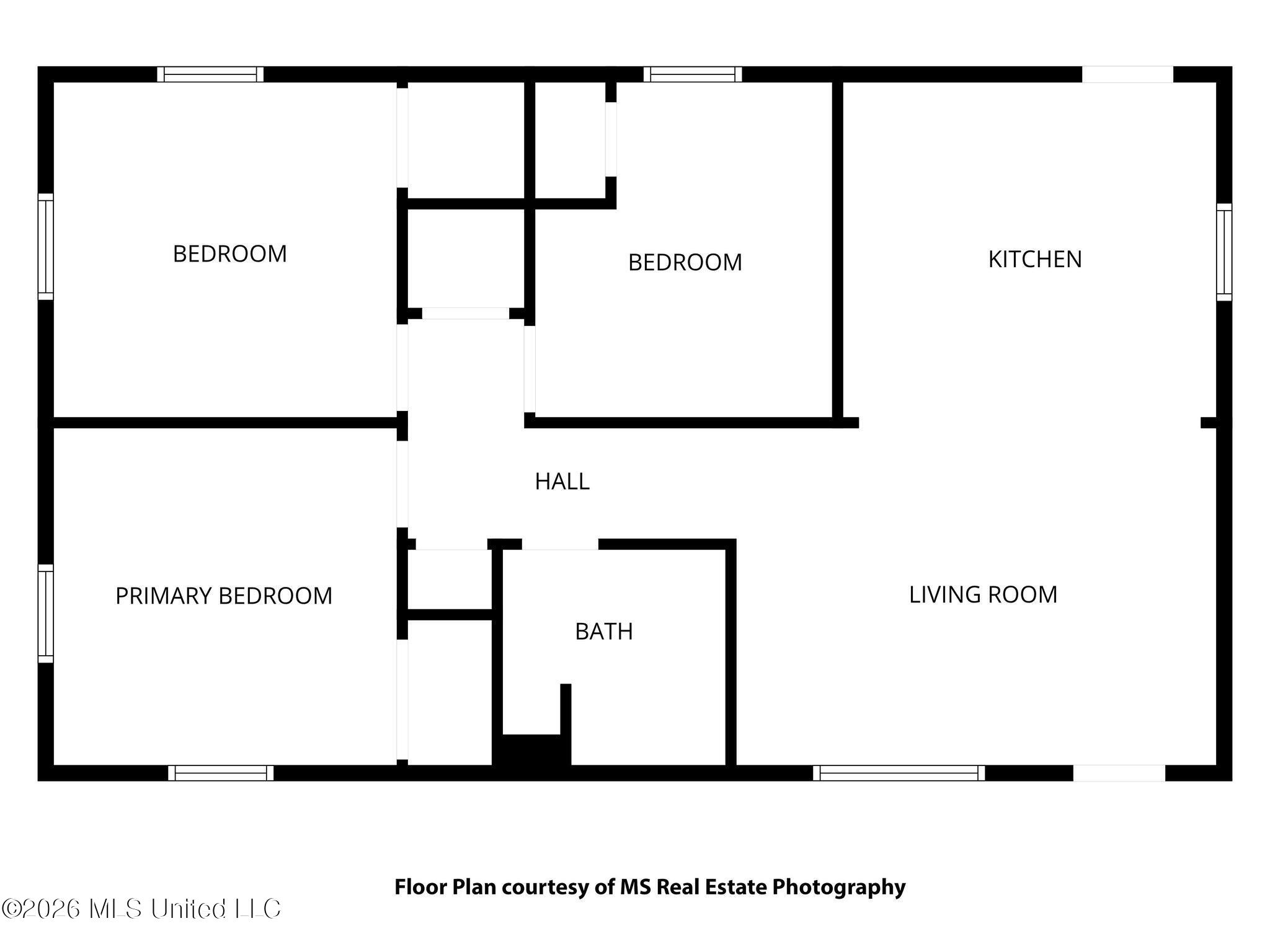 4301 Briggs Street Moss Point, MS 39563 - Photo 19 of 19 Floor Plan- 4301