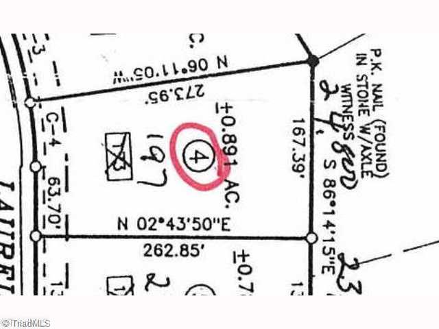 197 Laurel Ridge Lane Lexington, NC 27295 - Photo 1 of 1 Land/Lot.