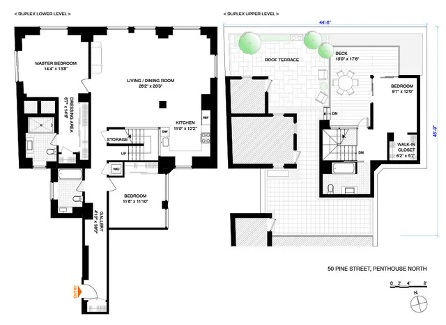 $1,995,000 | 50 Pine Street, Unit PH12N | Financial District