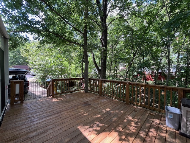 2795 East 28th Road Marseilles, IL 61341 - Photo 33 of 73 a view of deck with wooden floor and outdoor seating
