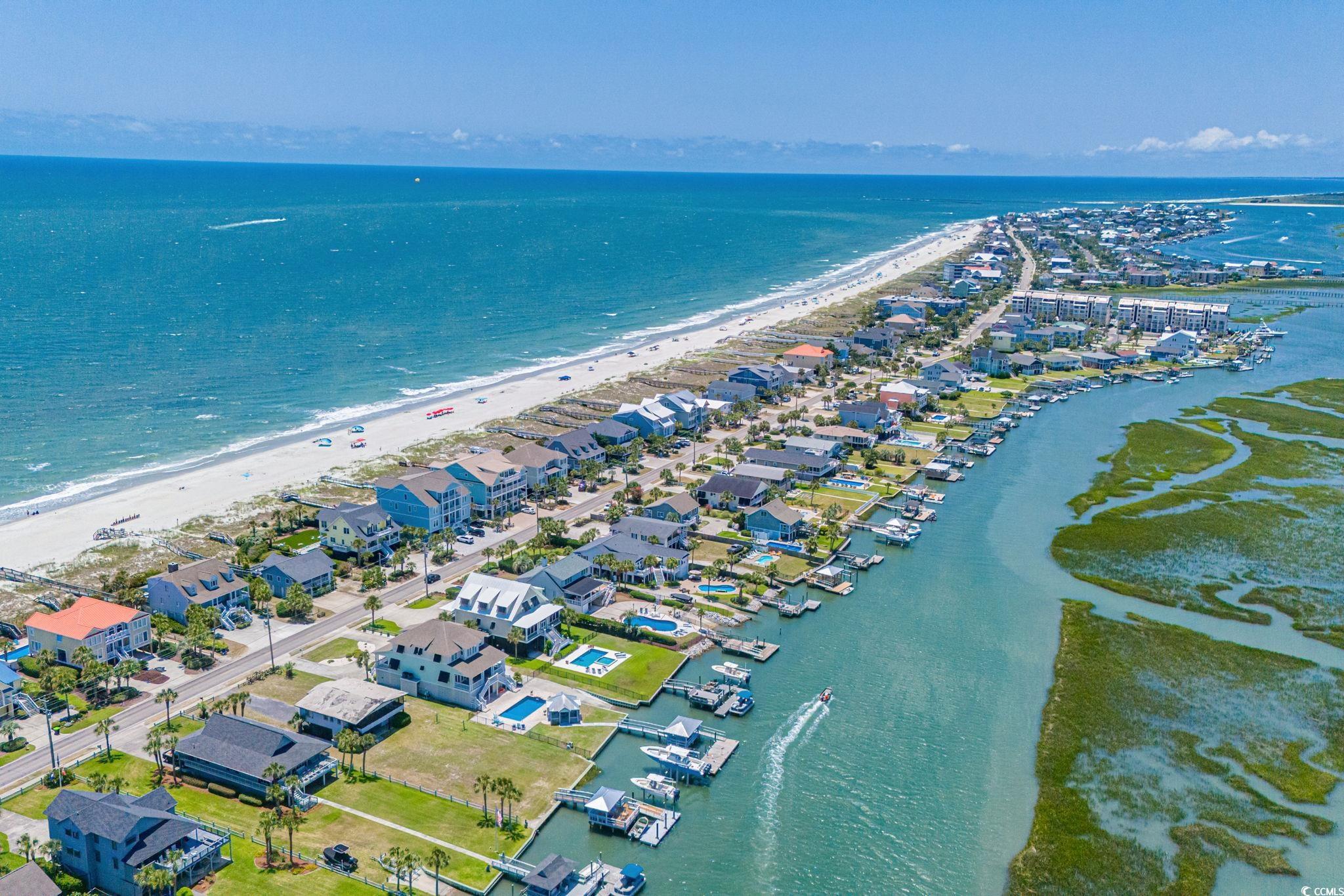 34 Shady Moss Loop, Unit 34 Murrells Inlet, SC 29576 - Photo 38 of 40 Aerial perspective of suburban area with extended coastline