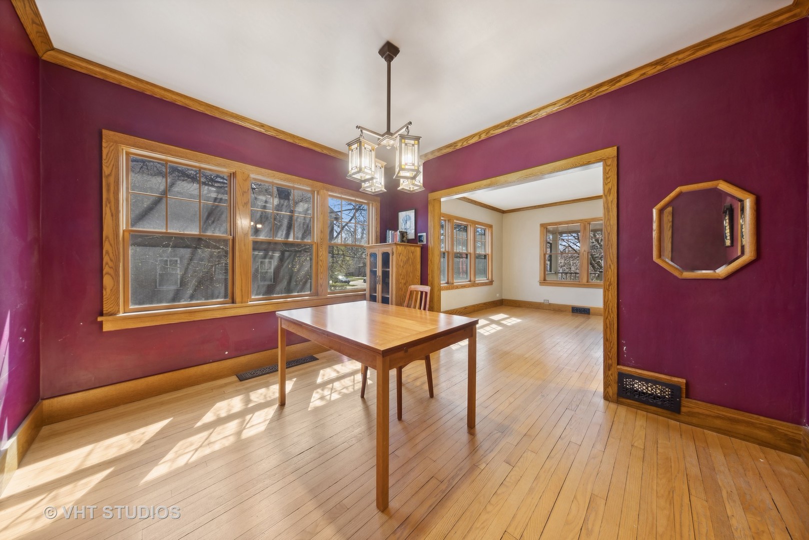 155 Geneva Avenue Elmhurst, IL 60126 - Photo 9 of 33 a room with wooden floor pool table and windows