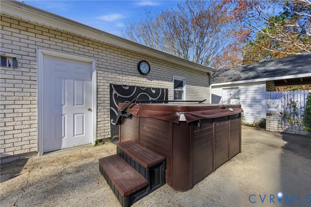 7471 Shoreline Drive Quinton, VA 23141 - Photo 36 of 45 a front view of a house with barbeque area