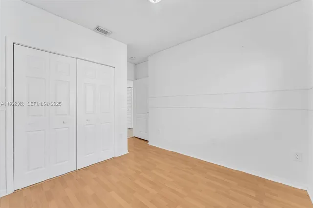 a view of empty room