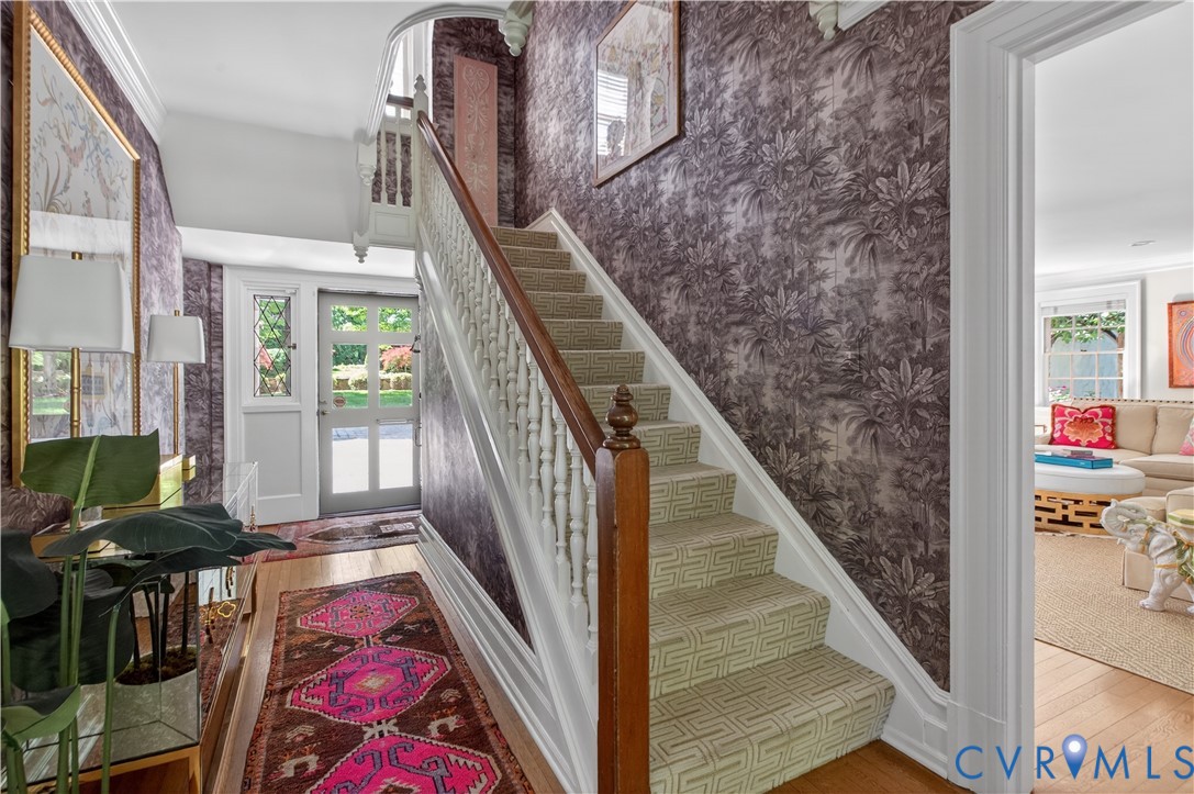 4634 Butte Road Richmond, VA 23235 - Photo 20 of 60 Staircase & living room off of foyer