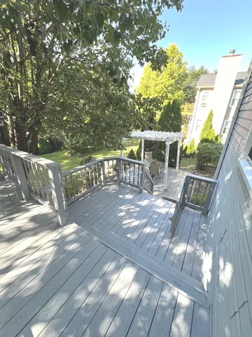 a view of balcony with outdoor seating
