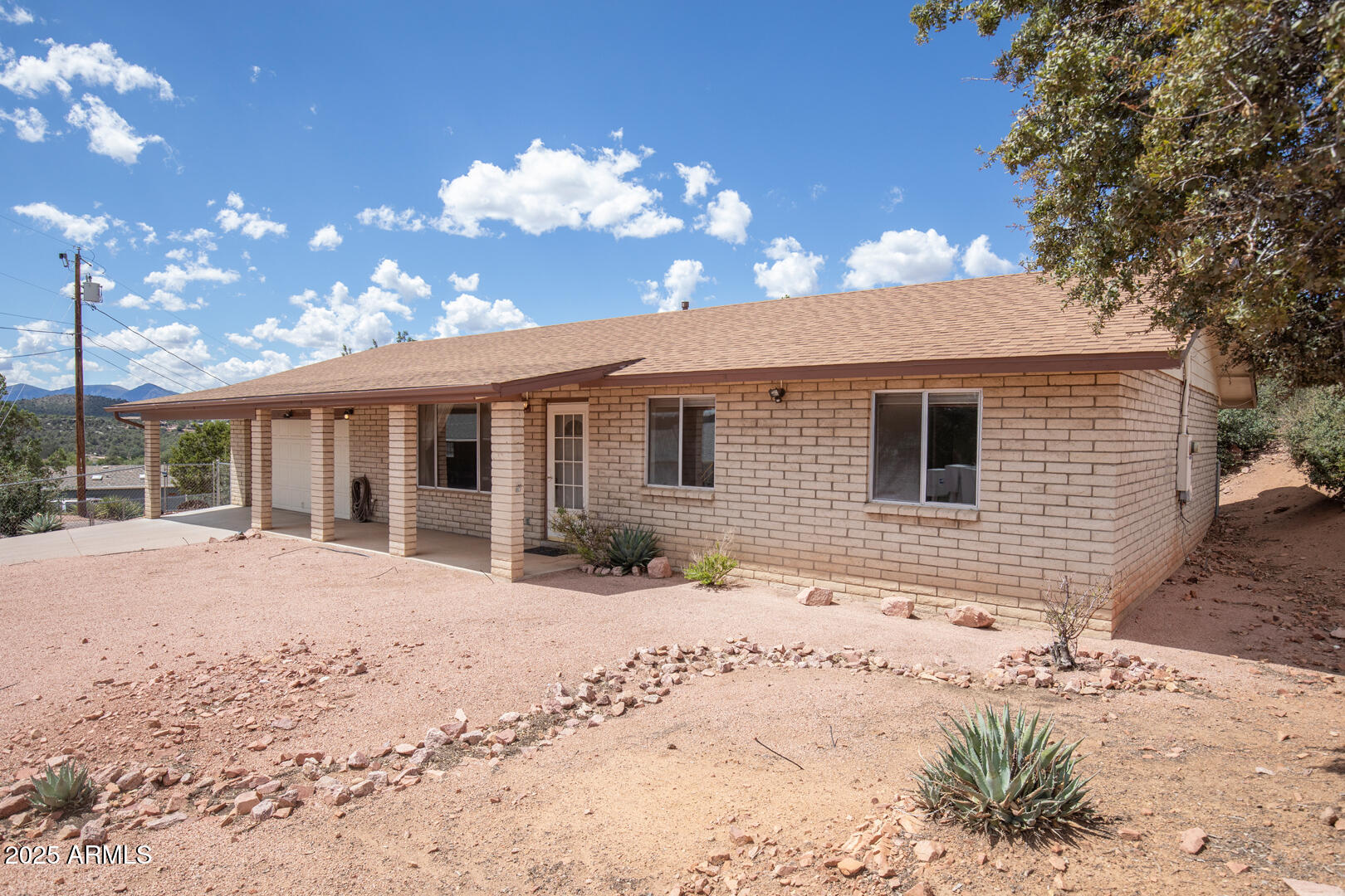 508 South Meadow Street Payson, AZ 85541 - Photo 29 of 29 a view of a house with a snow in the yard