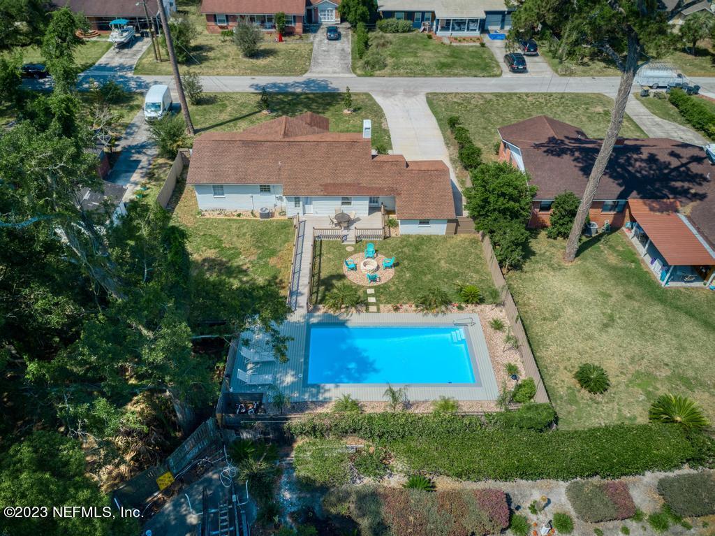 1505 Glengarry Road Jacksonville, FL 32207 - Photo 55 of 65 an aerial view of a house with a garden