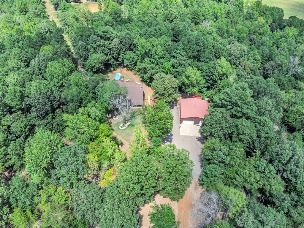 860 County Road 1627 Rusk, TX 75785 - Photo 36 of 37 an aerial view of a house with a yard