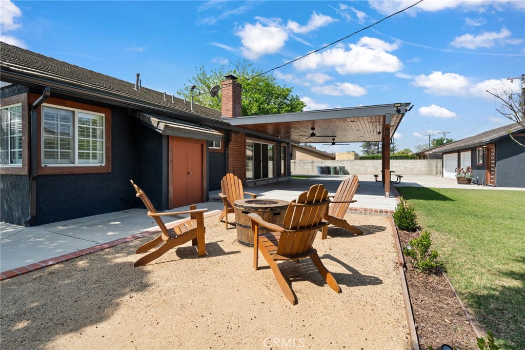 1721 East Ruddock Street Covina, CA 91724 - Photo 39 of 39 a view of a backyard with sitting area