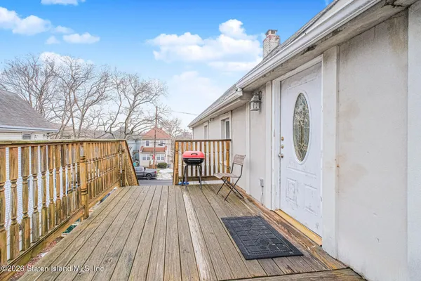 a view of a house with wooden floor