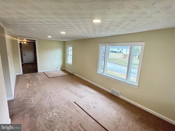 a view of empty room