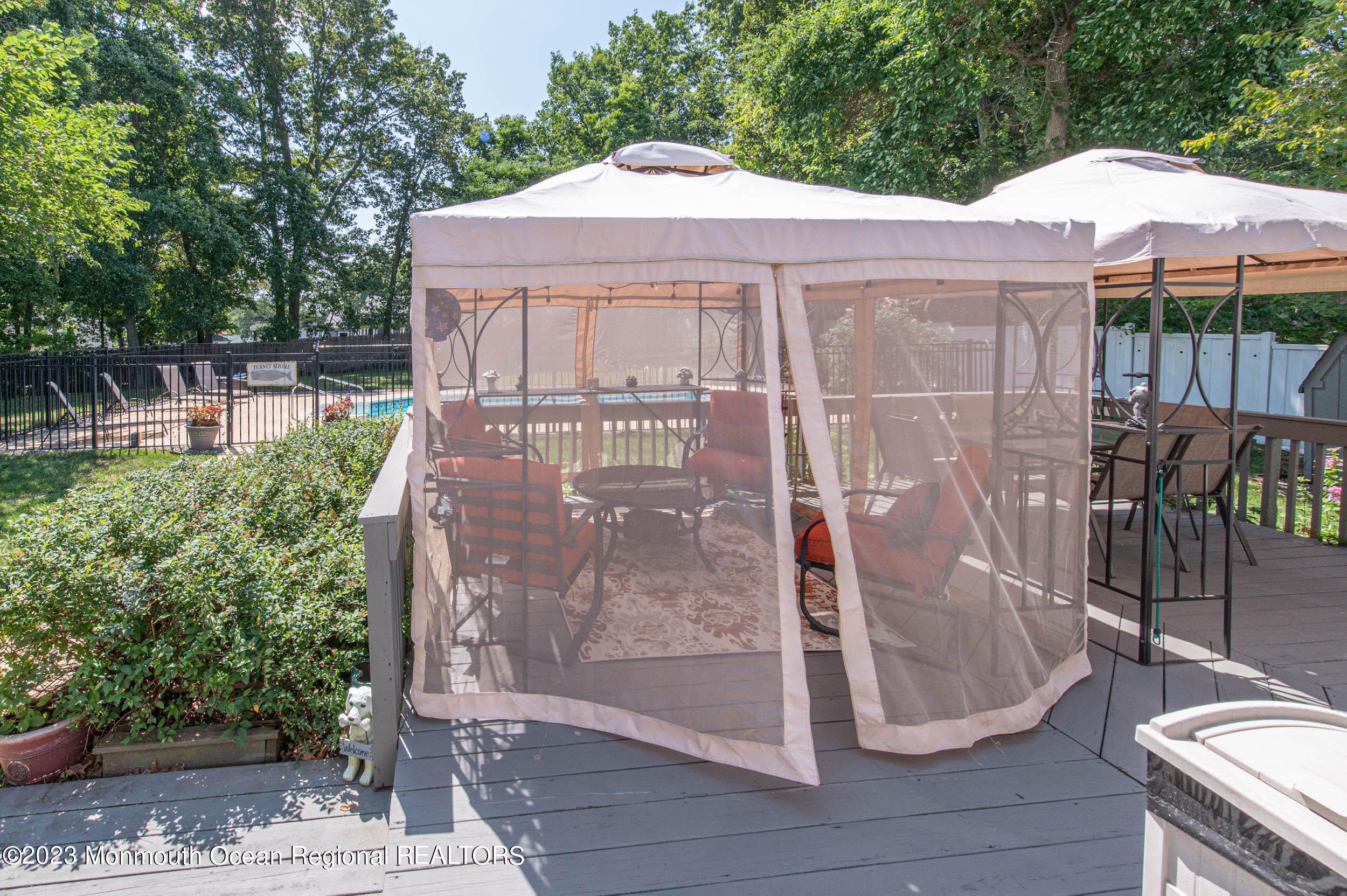 7 Hampton Road Howell, NJ 07731 - Photo 35 of 43 Lower Deck Area