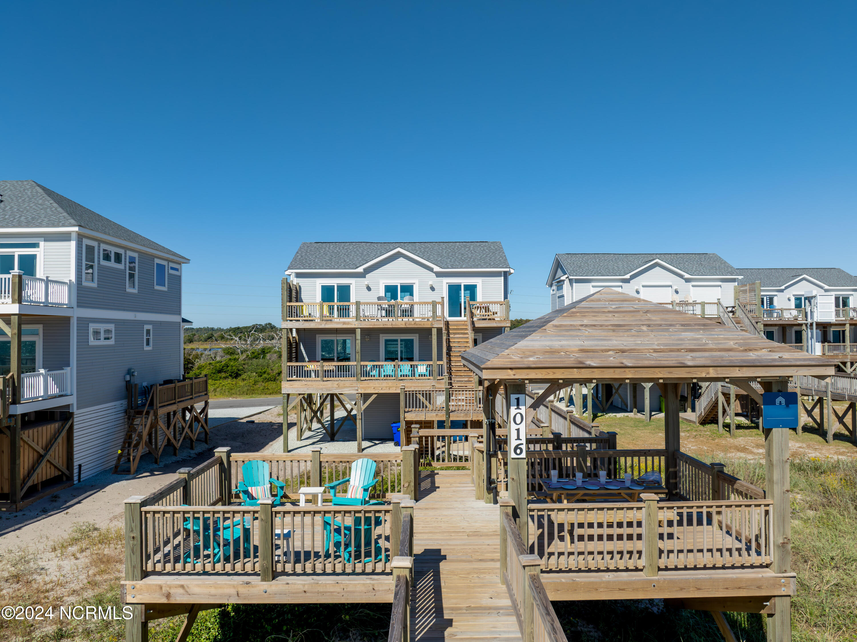 1016 New River Inlet Road North Topsail Beach, NC 28460 - Photo 10 of 51 1016 New River Inlet Road - Aerials - Ed