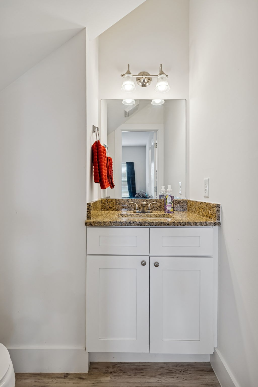 137 Mt Vernon Church Road Bethpage, TN 37022 - Photo 27 of 44 a bathroom with a sink and a mirror