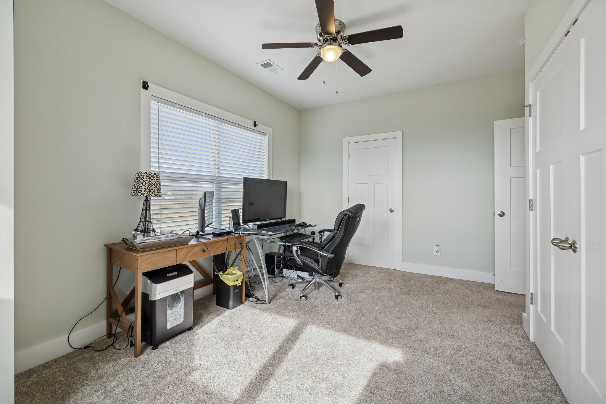 137 Mt Vernon Church Road Bethpage, TN 37022 - Photo 33 of 44 a view of a workspace with furniture and a window