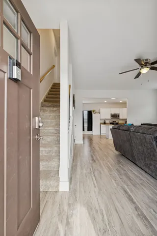 a view of empty room