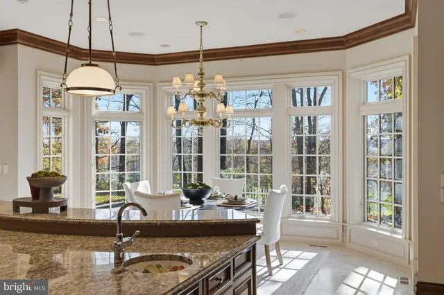 a bathroom with a glass door door