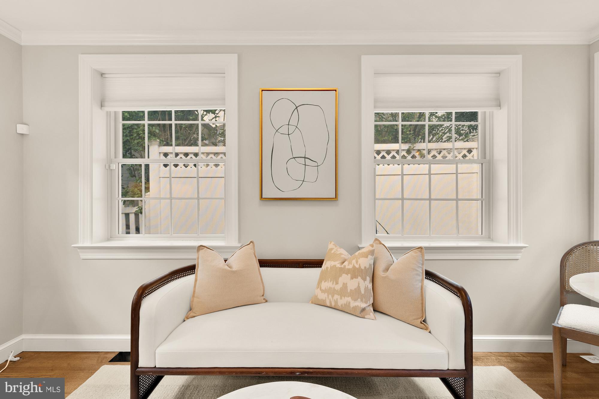 6038 Fort Hunt Road Alexandria, VA 22307 - Photo 11 of 49 a living room with furniture and windows