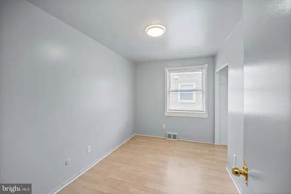 a view of a livingroom with a window
