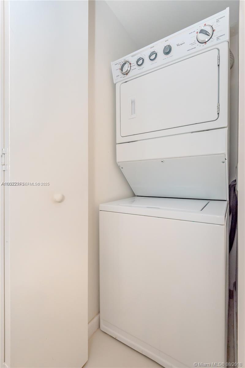 475 Brickell Avenue, Unit 3414 Miami, FL 33131 - Photo 13 of 24 a close up view of washer and dryer