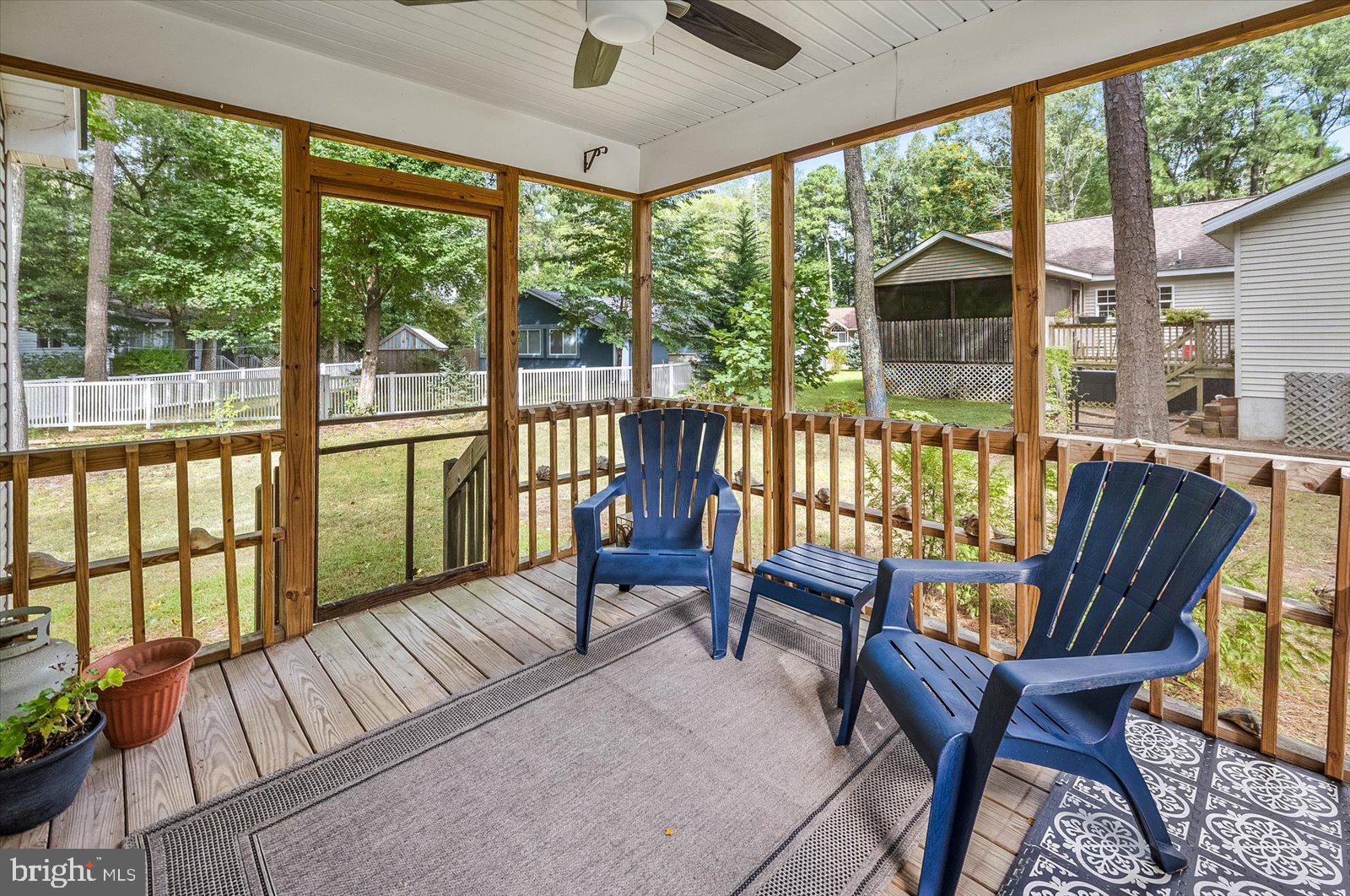 156 Sandyhook Road Berlin, MD 21811 - Photo 29 of 95 a balcony with chairs and a table